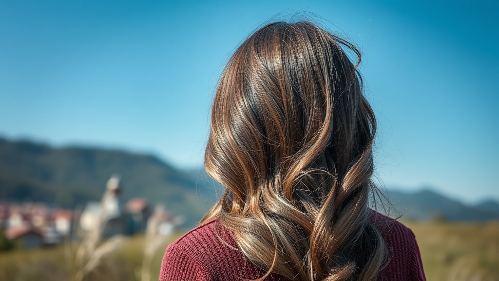 balayage gris cendr sur cheveux ch tain