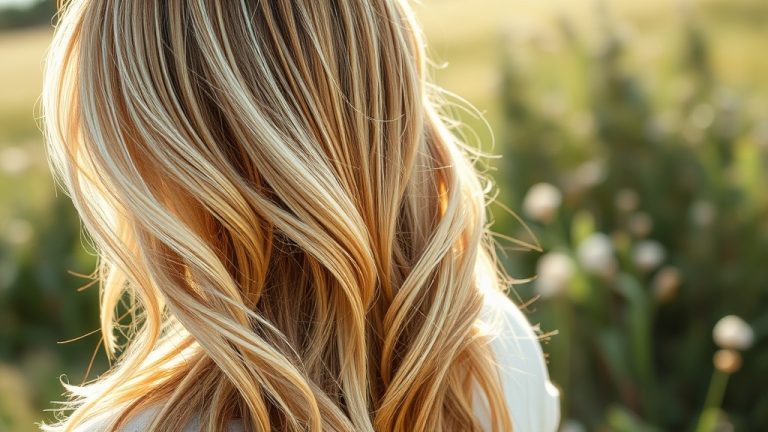 balayage miel sur cheveux ch tain clair