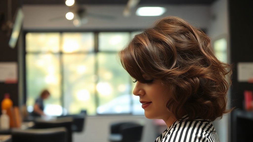 coupe sec sur cheveux fris s naturels en salon