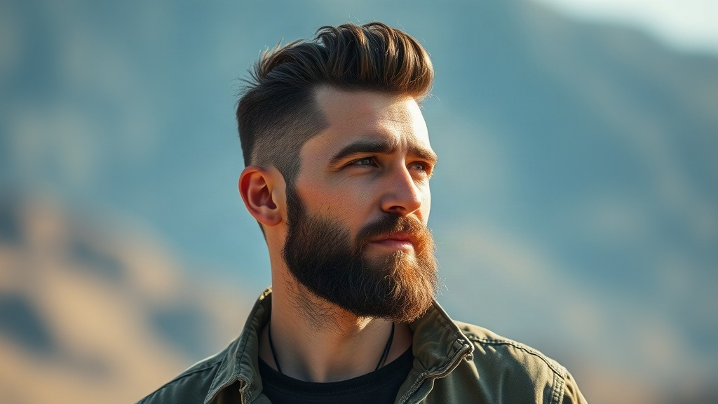 homme avec un blow out taper soign en 2026