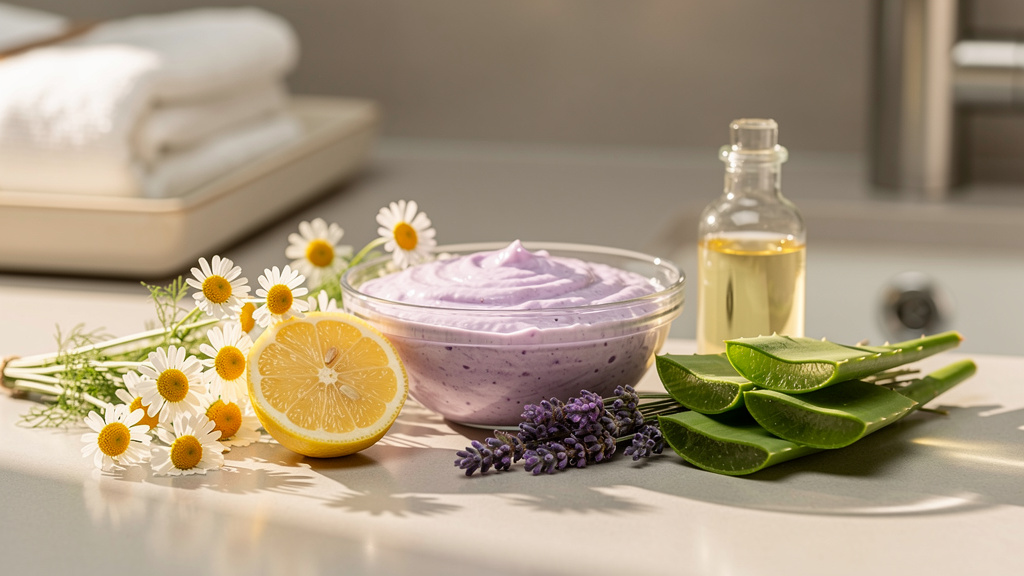 Ingrédients naturels pour déjaunir les cheveux blancs