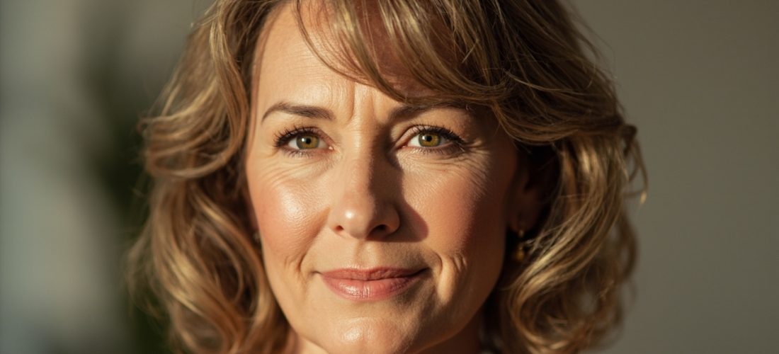 coupe de cheveux mi longs femme 40 ans: look chic et facile