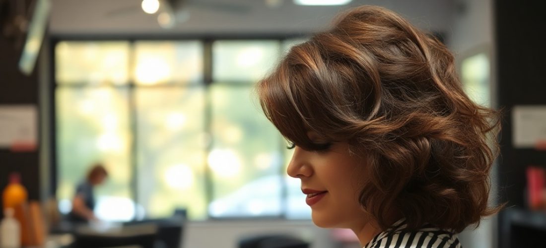 coupe sec sur cheveux fris s naturels en salon