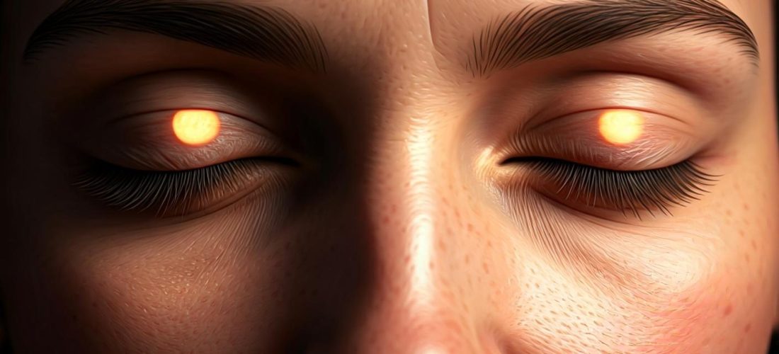 flash lumineux yeux fermés : comprendre les phosphènes