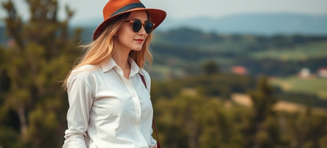 tenue preppy classique pour femme